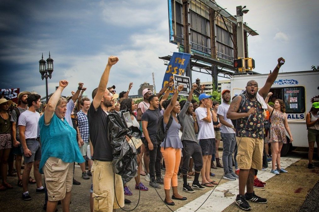 WATCH: CNN Camera Crew Attacked At Protest With BLM Supporters, Forced To Retreat From Scene