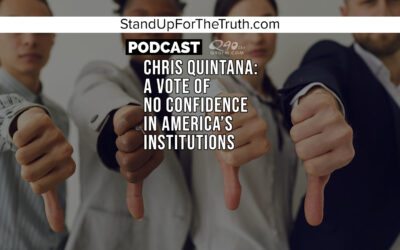 Chris Quintana: A Vote of No Confidence in America’s Institutions